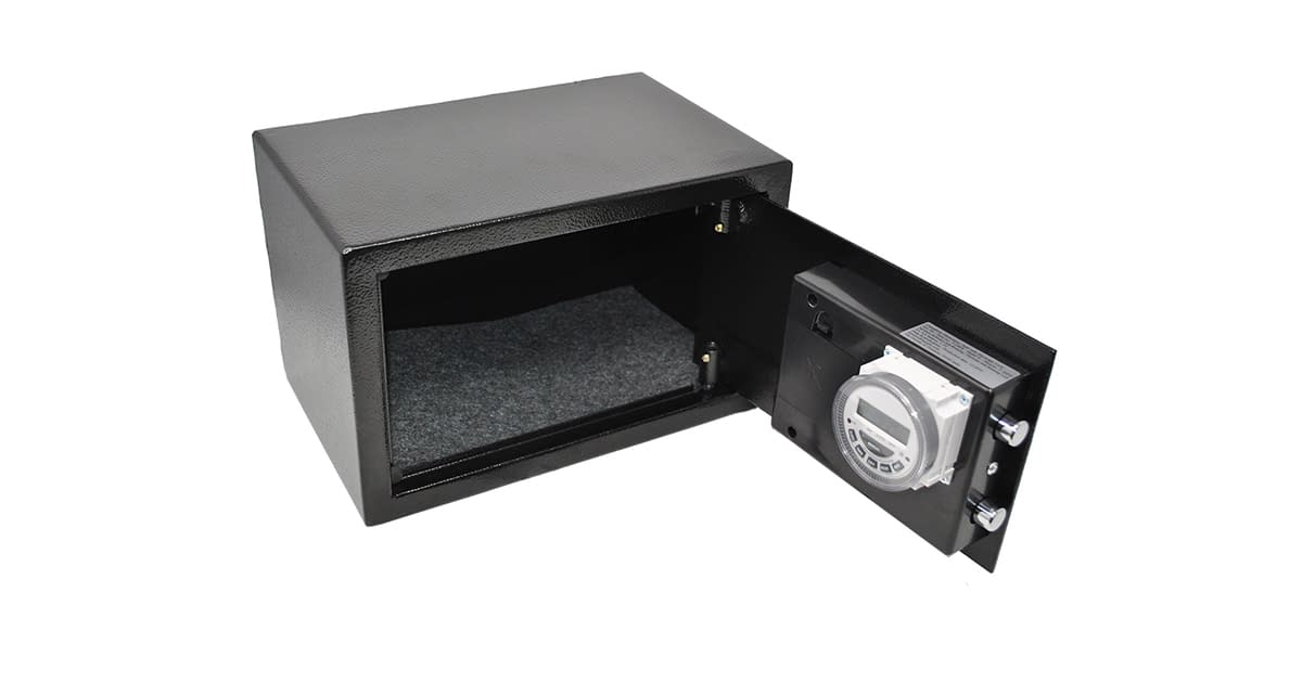 Time Lock Safe Smart safe with programmable timer Genie Hand